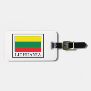 Lithuania Luggage Tag