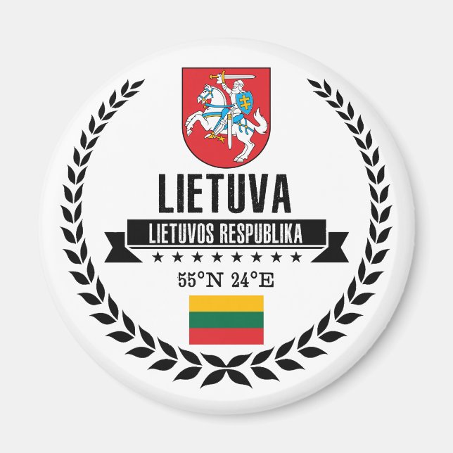 Lithuania Magnet (Front)