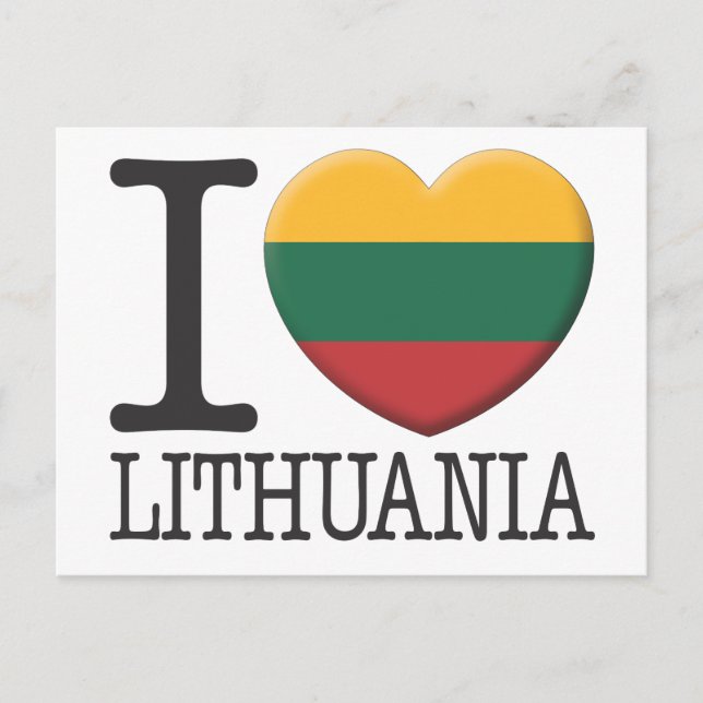Lithuania Postcard (Front)