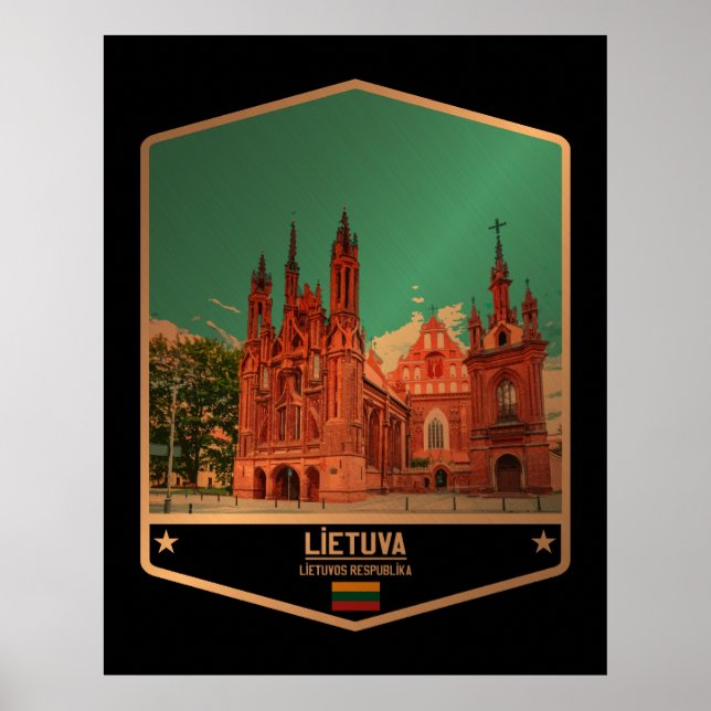 Lithuania Poster (Front)