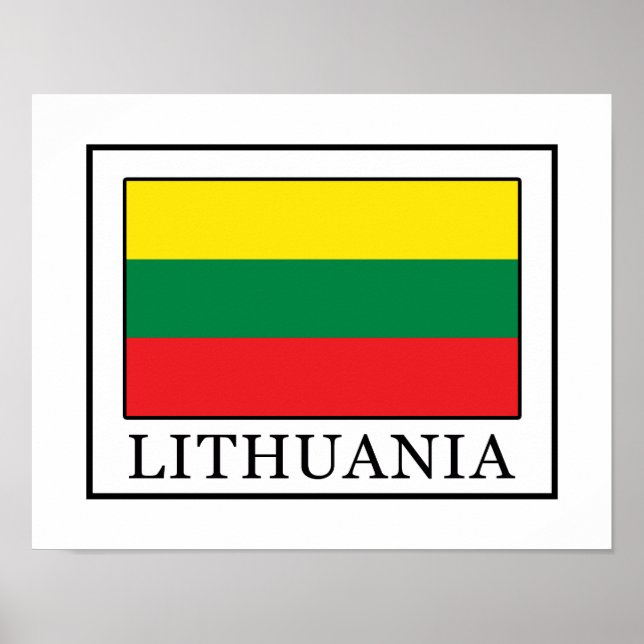 Lithuania Poster (Front)