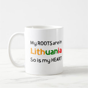 lithuania roots coffee mug
