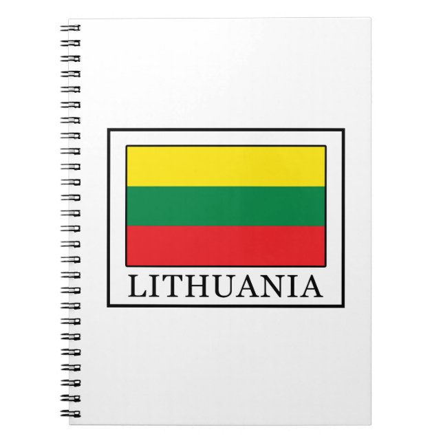 Lithuania Spiral Notebook (Front)