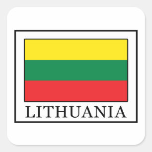 Lithuania Square Sticker