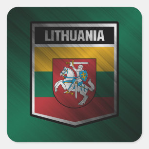 Lithuania Square Sticker