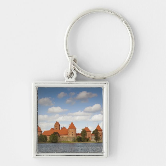 Lithuania, Trakai, Trakai Historical National 2 Key Ring (Front)