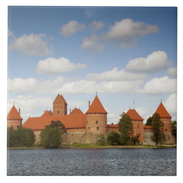 Lithuania, Trakai, Trakai Historical National 2 Tile (Front)