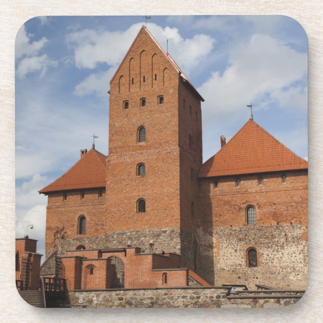 Lithuania, Trakai, Trakai Historical National 3 Coaster (Front)