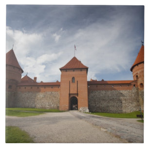 Lithuania, Trakai, Trakai Historical National 4 Tile
