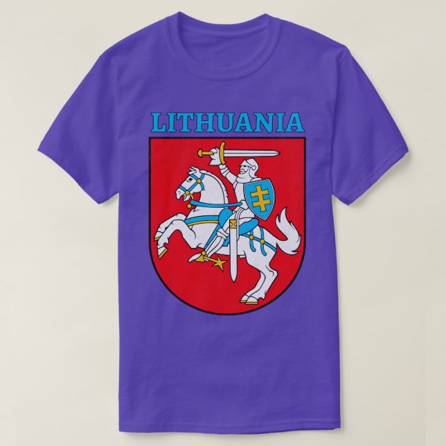 Lithuanian Coat of Arms T-Shirt (Design Front)