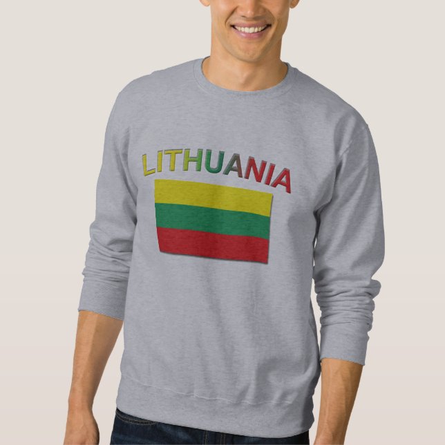 Lithuanian Flag 4 Sweatshirt (Front)