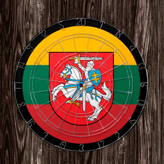 Lithuanian Flag Dartboard & Lithuania / game board (Creator Uploaded)