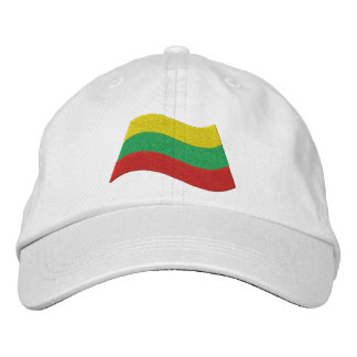 Lithuanian Flag Embroidered Hat