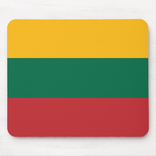 Lithuanian Flag Mouse Pad (Front)