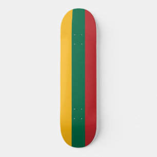 Lithuanian Flag Skateboard