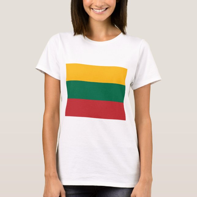 Lithuanian Flag T-Shirt (Front)