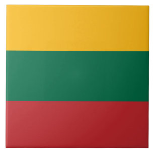 Lithuanian Flag Tile