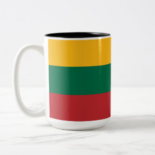 Lithuanian Flag Two-Tone Coffee Mug