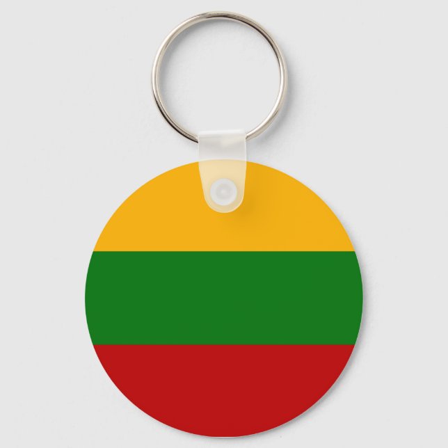 Lithuanian Pride Key Ring (Front)