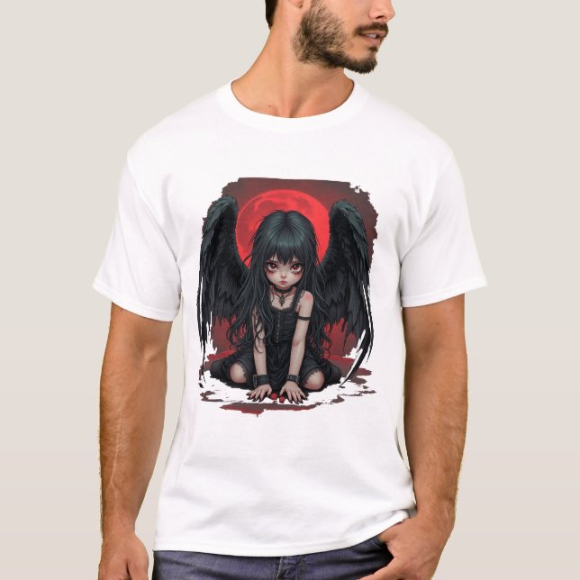 litle ghotic angel T-Shirt (Front)