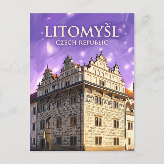 Litomyšl Czech Republic Postcard (Front)