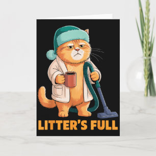 Litter’s Full Cat Parody Tee _1  Card