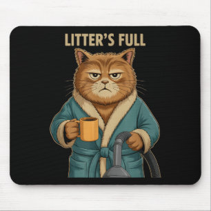 Litter’s Full Cat Ugly Christmas Mouse Pad