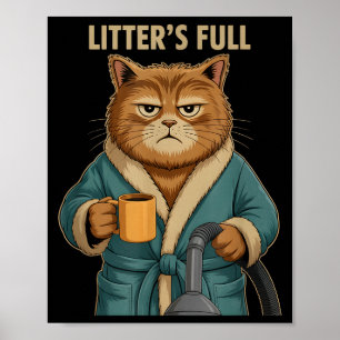 Litter’s Full Cat Ugly Christmas  Poster