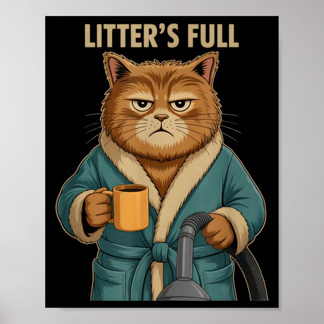 Litter’s Full Cat Ugly Christmas  Poster (Front)