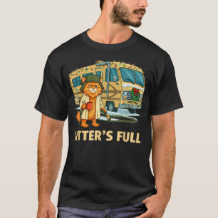 Litters Full Cat T-Shirt