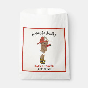 Little AA Firefighter Baby Shower Party Favour Bag