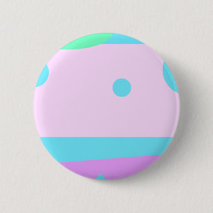 Little Abstract Monster - 6 Cm Round Badge
