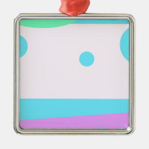 Little Abstract Monster or Abstract Landscape Metal Tree Decoration