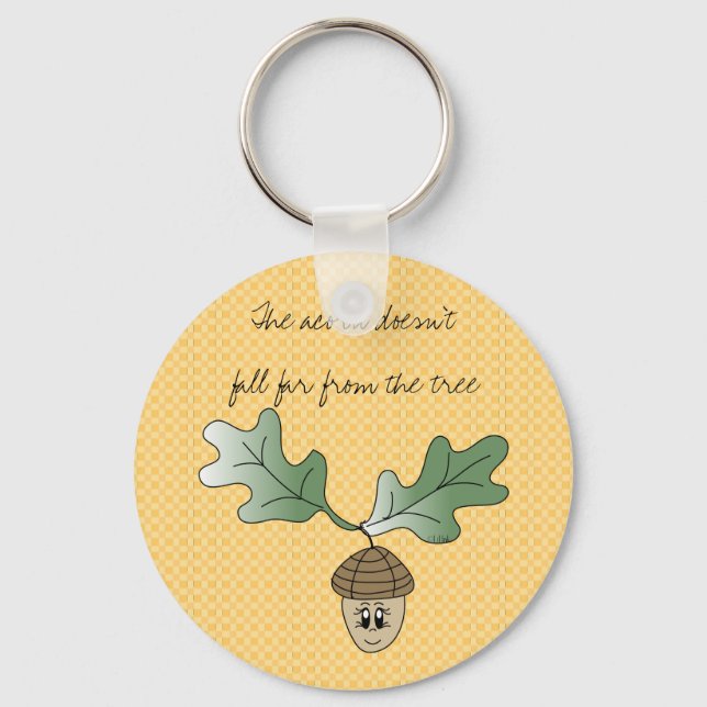 Little Acorn Keychain (Front)