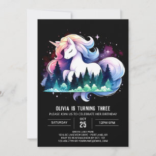 Little Adorable Horse Birthday Invitation