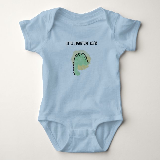Little Adventure-Roar - Baby One-Piece Bodysuit (Front)
