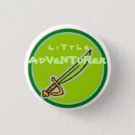 Little Adventurer 3 Cm Round Badge<br><div class="desc">This is a perfect badge for any little peter pan fans out there especially with the release of the new DVD in March!!</div>