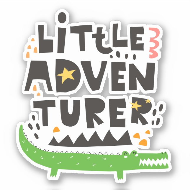 Little Adventurer Alligator (Front)