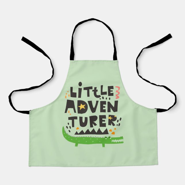 Little Adventurer Alligator Apron (Front)