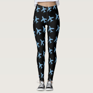 Little Aeroplanes Leggings (black)