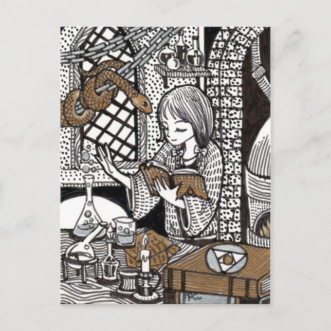 Little Alchemist Postcard (Front)