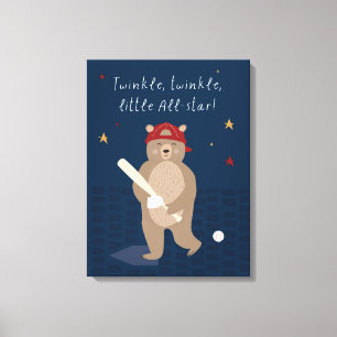 Little All-Star Canvas Print
