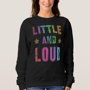 Little And Loud Cheerleading Team School Cheer Fly Sweatshirt