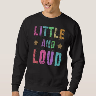 Little And Loud Cheerleading Team School Cheer Fly Sweatshirt