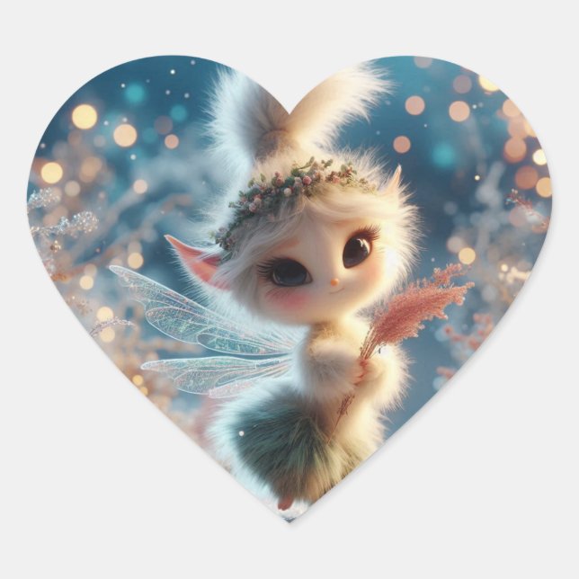 Little and Sweet Heart Sticker (Front)