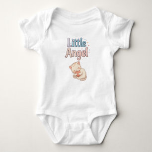 Little Angel Baby cat Baby Bodysuit