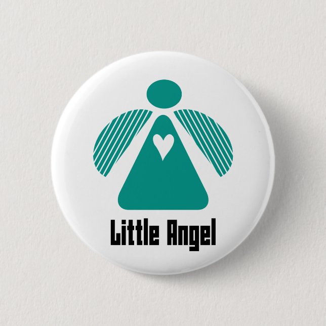 Little Angel Button (Front)