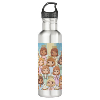 Little Angel Girls' Christian 710 Ml Water Bottle