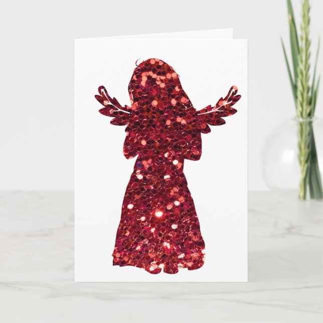 Little Angel Holiday Card (Front)