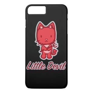 Little Angel...Little Devil Kitty Cat Cartoon Case-Mate iPhone Case